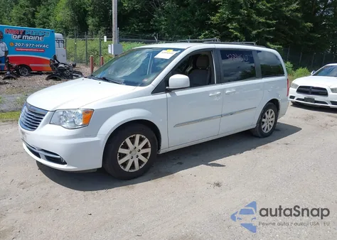 2016 Chrysler Town & Country Touring из США, поврежденный, VIN 2C4RC1BG4GR164818